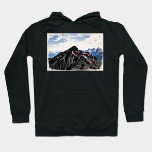 Panorama of Switzerland / Maléa is looking for the Kobold - children's book WolfArt Hoodie